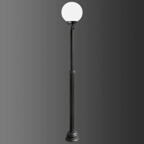 LCD Lantaarnpaal 1143, 1-lamp, zwart/wit