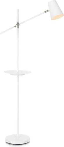 Markslöjd Vloerlamp Linear met USB-laadstation, wit