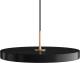 UMAGE Asteria medium hanglamp messing zwart