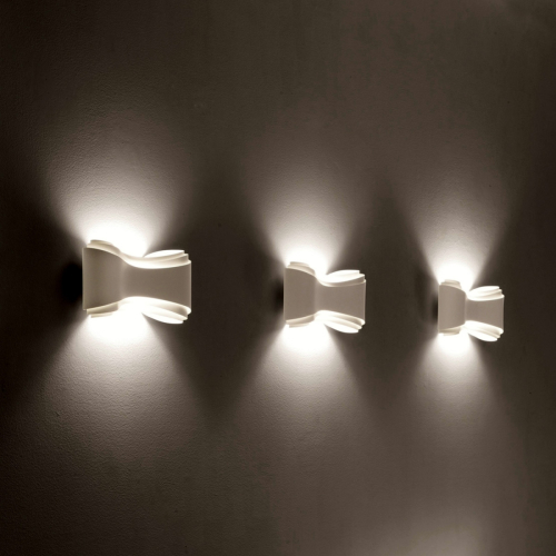 Selene Witte design-wandlamp Ionica