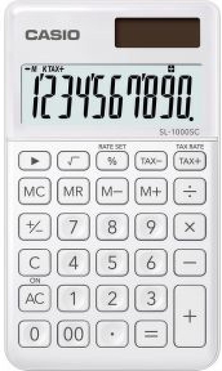 Casio SL-1000SC-WE wit