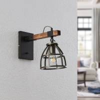 Lindby Tanina wandlamp met kooikap