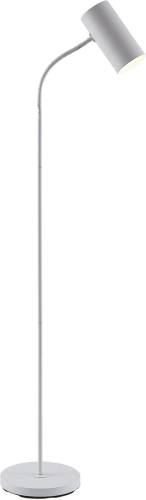 Lindby Vloerlamp Karoli met flexibele arm in wit