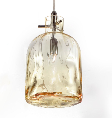 Selene Designer-hanglamp Bossa Nova 15 cm amber