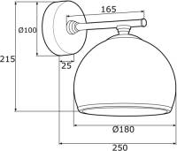 EULUNA Wandlamp Mina, chroom mat