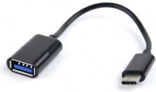 Gembird AB-OTG-CMAF2-01 kabeladapter/verloopstukje USB Type-C USB Type-A Zwart