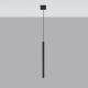 EULUNA Hanglamp Thin, zwart, 1-lamp