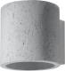 EULUNA Wandlamp Ara als cilinder van beton