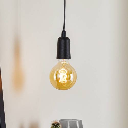 EULUNA Hanglamp Brasil, zwart, 1-lamp