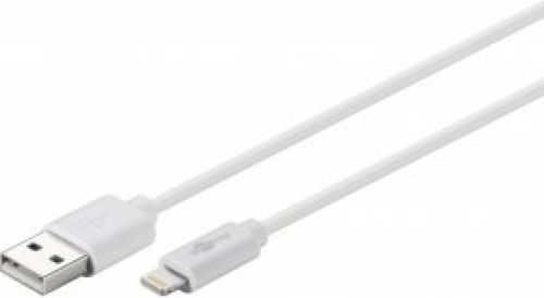 Goobay Wentronic 54600 Apple Lightning USB-A 2.0 Wit kabeladapter/verloopstukje