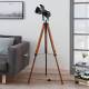 Lindby Houten vloerlamp Hilma met tripod statief