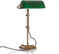 Berliner Messinglamp Echte bankierslamp TULSI