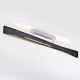 Lucande Lian LED plafondlamp, zwart, aluminium