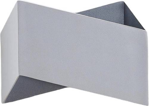 Arcchio Assona LED wandlamp, wit-zilver