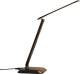 Lindby Ludmilla LED tafellamp, display, zwart