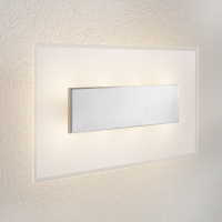 Lucande LED-wandlamp Lole met glazen kap, 59 x 29 cm