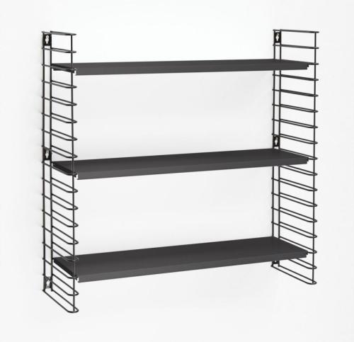 Tomado boekenrek - 70x21x68cm - zwart