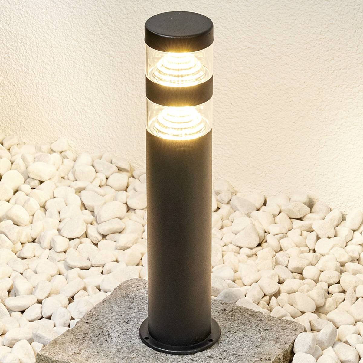 Lindby Sokkellamp Lanea met LED's - warmwit