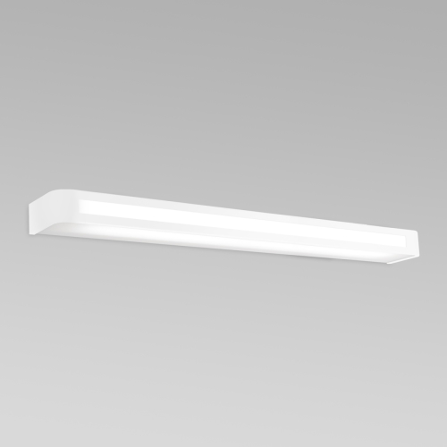 Pujol Tijdloze LED wandlamp Arcos, IP20 90 cm, wit