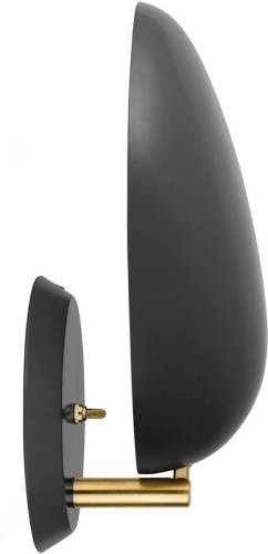 Gubi Cobra design-wandlamp zwart