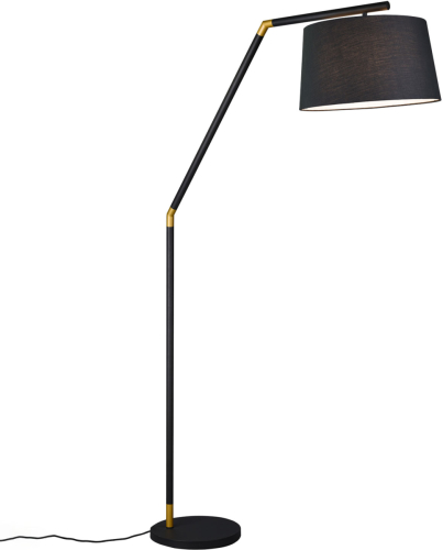 Trio Lighting Vloerlamp Tracy, zwart