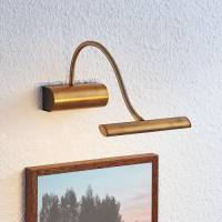 Lindby LED schilderij verlichting Rakel, antiek messing