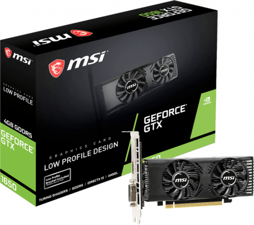 VGA MSI GeForce GTX 1650 4GT LP