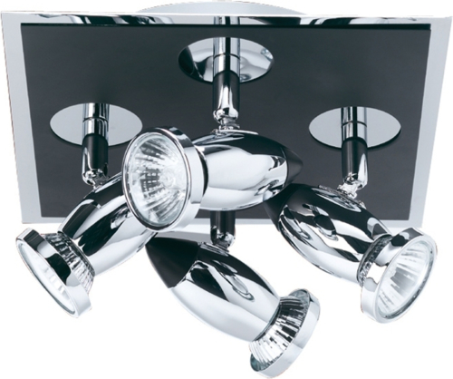 Searchlight Verstelbare plafondspot LATISA, 4-lichts