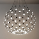 Luceplan Mesh hanglamp Ø 80cm 1m afhanghoogte