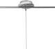 Searchlight Hanglamp Duo 2 rookglas/chroom lang 3-lamps