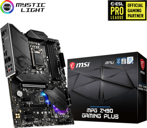 Moederbord Intel MSI MPG Z490 GAMING PLUS