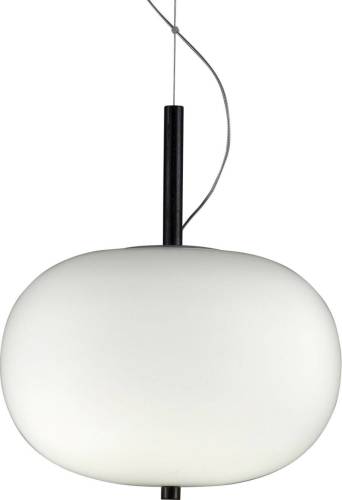 GROK Ilargi LED hanglamp Phase donker Ø 39,5 cm