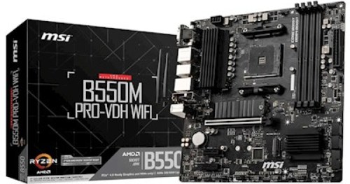 Moederbord AMD MSI B550M PRO-VDH WIFI