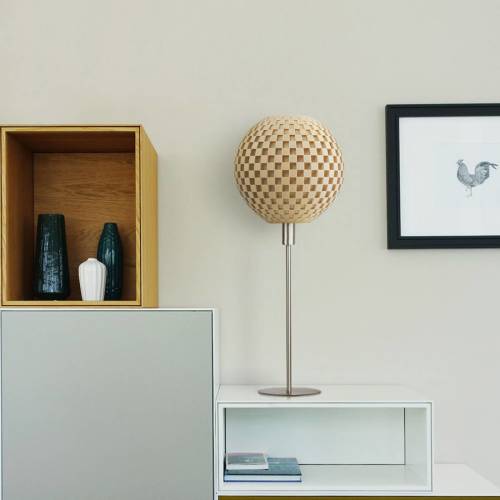Tagwerk Tafellamp vlechtwerk bol, beige