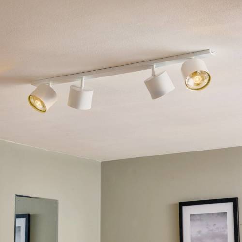 EULUNA Plafondspot Bot, wit, 4-lamps