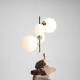 EULUNA Hanglamp Bloom, 4-lamps, goud