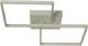 Fabas Luce Moderne LED plafondlamp Bard in wit