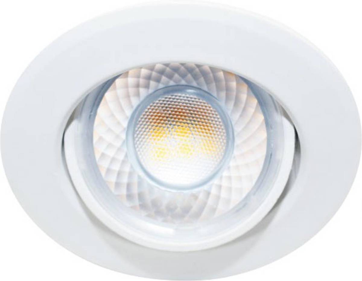 BIOleDEX LED inbouwspot Dekto 7,8cm 38° 8W Ra90 2.700K