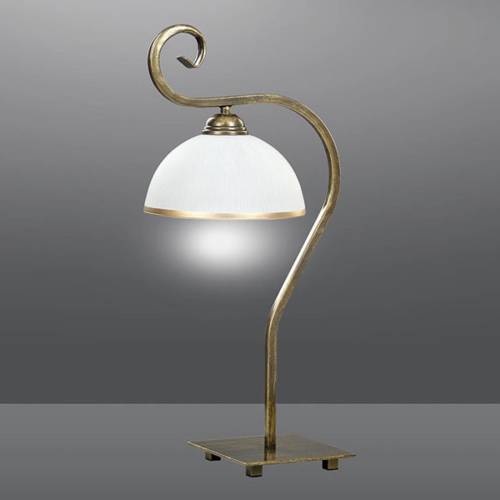 EULUNA Tafellamp Wivara LN1 in klassiek-ontwerp, goud