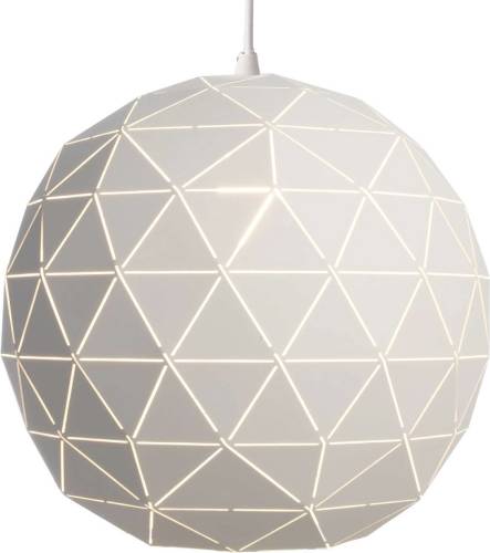 Deko-Light Hanglamp Asterope, Ø 40 cm rond, wit