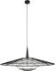 Forestier Carpa L hanglamp, zwart, Ø 100 cm