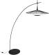 Forestier Carpa vloerlamp, zwart, hoogte 200 cm