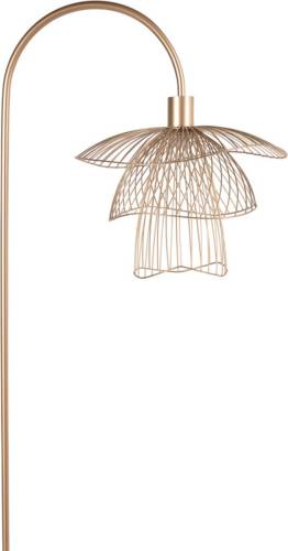 Forestier Papillon XS vloerlamp, champagne