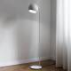 NYTA Tilt Globe Floor vloerlamp, mat wit