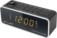 Muse M-188 P wekker radio met projectie FM AM zwart