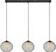 Lindby Cedrice kooi-hanglamp, 3-lamps