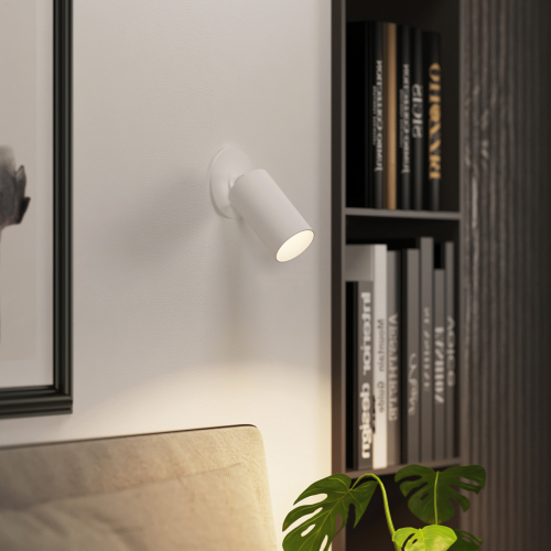 Arcchio Davin inbouwspot, cilinder, wit