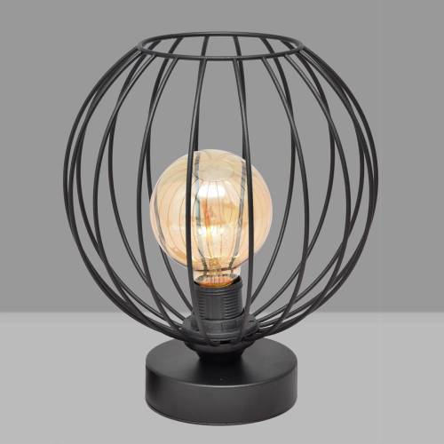 EULUNA Tafellamp Cumera met kooikap, Ø 24 cm