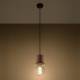 EULUNA Hanglamp Head met fitting van licht hout