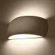 EULUNA Wandlamp Curve up/down van witte keramiek